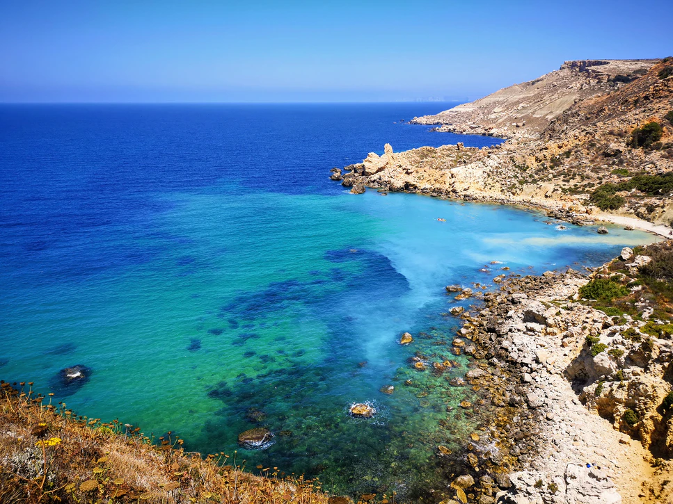 The sunny Maltese coastline could be the perfect backdrop for any Digital Nomad looking for an office with a view. 