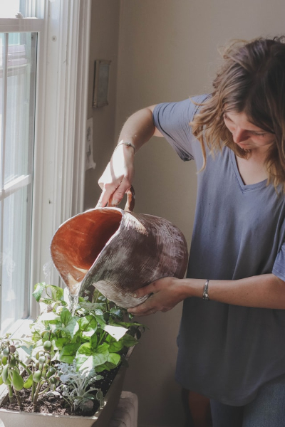 Tending to plants models self care