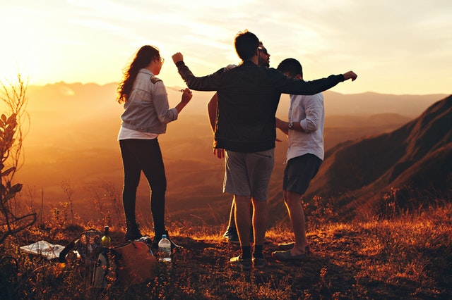 Spending time together outside the house is just as important 