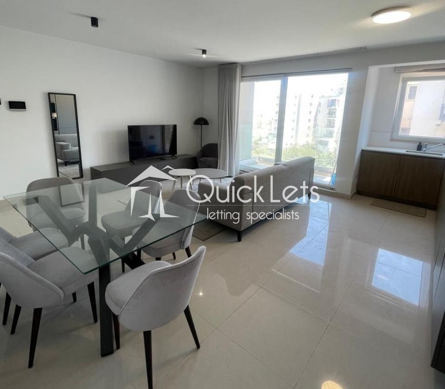Apartment in San Ġiljan from Quicklets.com.mt – €2,400